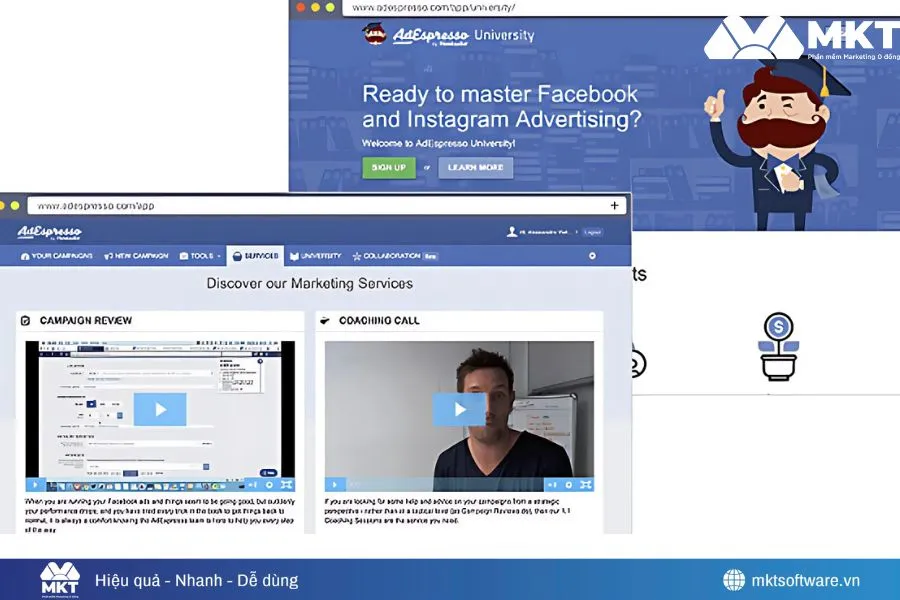 AdEspresso – App quản lý tài khoản quảng cáo Facebook được tin dùng