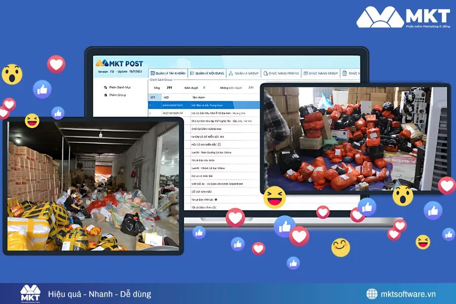 MKT AI Care - Phần mềm tăng đơn hàng Facebook được ưa chuộng hàng đầu hiện nay