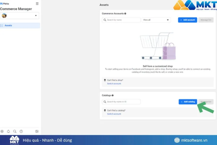 Nhấp chọn tạo danh mục