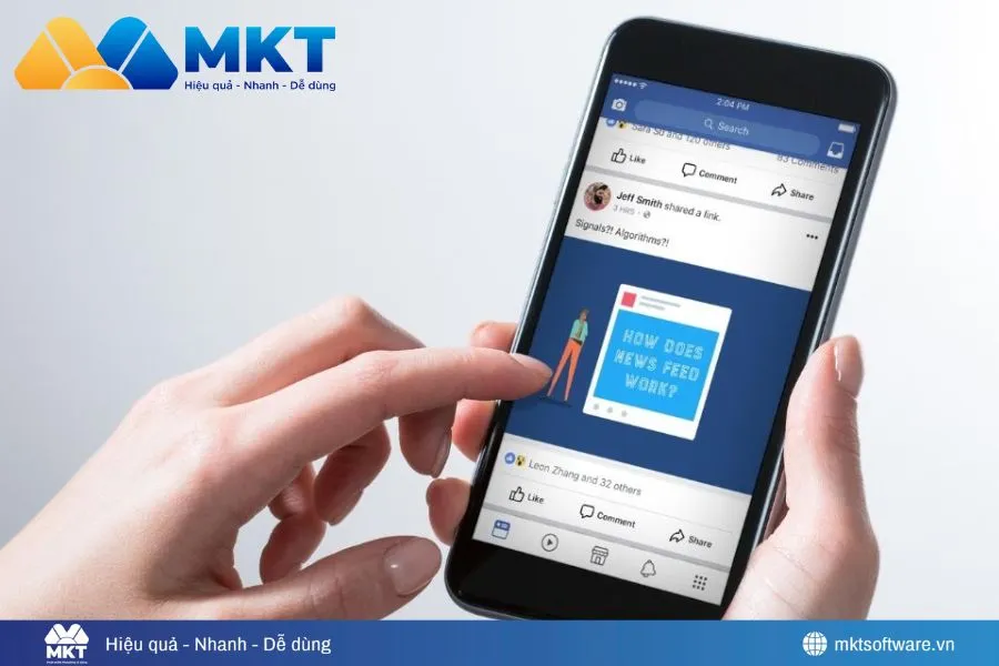 Mỗi bài đăng được chấm điểm về mức độ phù hợp