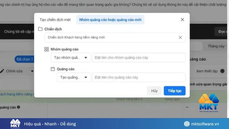 Cách sử dụng trình quản lý quảng cáo Facebook cho người mới