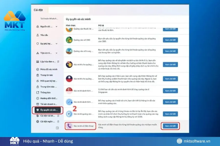 Cách Xác Minh Số Điện Thoại Tài Khoản Quảng Cáo Facebook Để Tránh Bị Khóa Ads