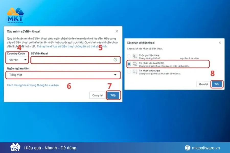 Cách Xác Minh Số Điện Thoại Tài Khoản Quảng Cáo Facebook Để Tránh Bị Khóa Ads