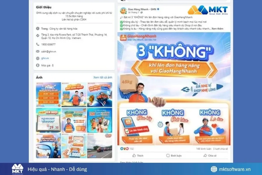 Hình ảnh sinh động giúp giữ chân người xem