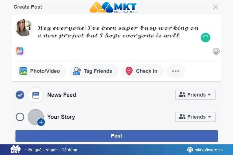 Tạo font chữ đẹp là cách giúp bài viết tăng lượt tương tác hiệu quả