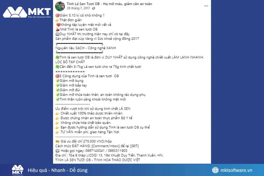 Mẫu Content bán hàng online xác thực chất lượng sản phẩm Mẫu Content bán hàng online xác thực chất lượng sản phẩm