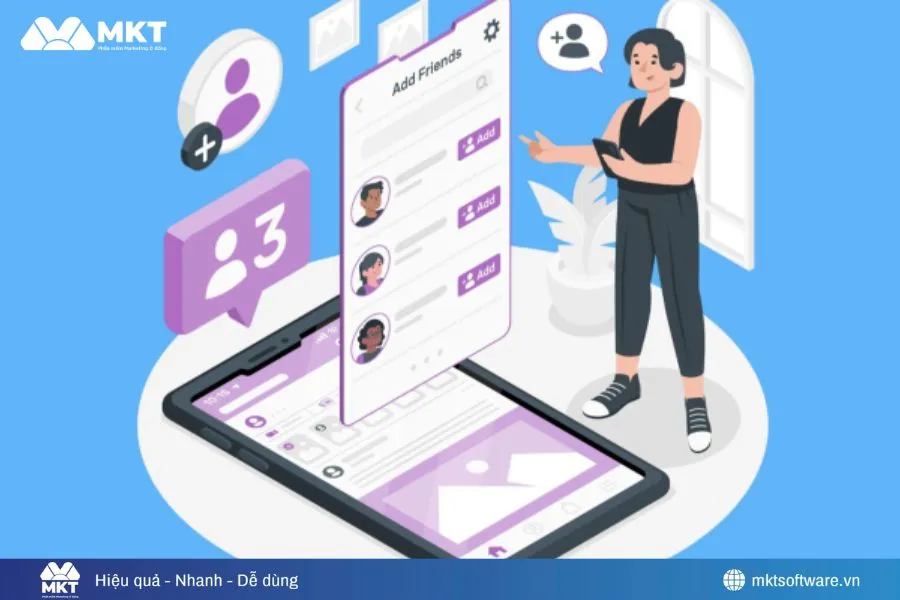 Phần mềm quản lý tài khoản quảng cáo Facebook giúp chăm sóc, bảo vệ tài khoản như người thật