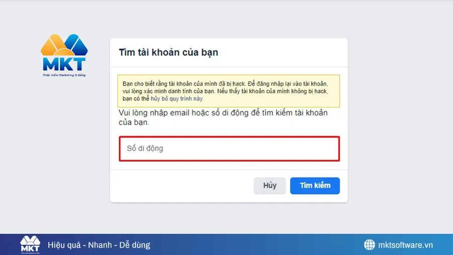 Hướng Dẫn Tự Phục Hồi Nick Facebook Cực Dễ Hiệu Quả 100%
