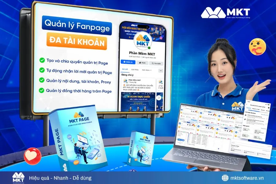 MKT Page - Giải pháp tăng trưởng hệ thống Fanpage hiệu quả MKT Page - Giải pháp tăng trưởng hệ thống Fanpage hiệu quả