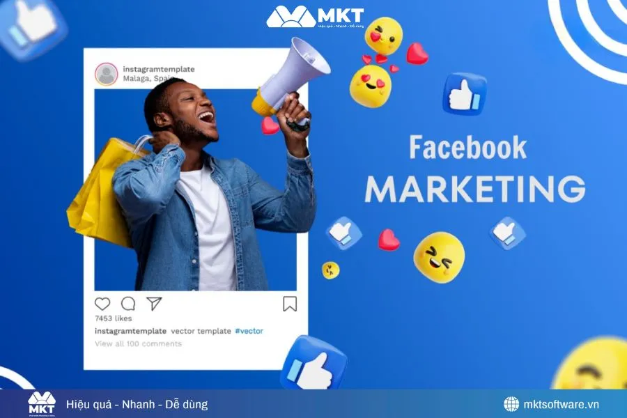 Facebook Marketing là việc sử dụng nền tảng Facebook quảng bá sản phẩm, dịch vụ, thương hiệu
