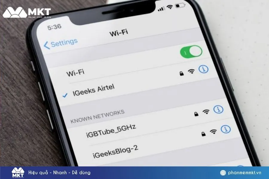 Sử dụng mạng ổn định