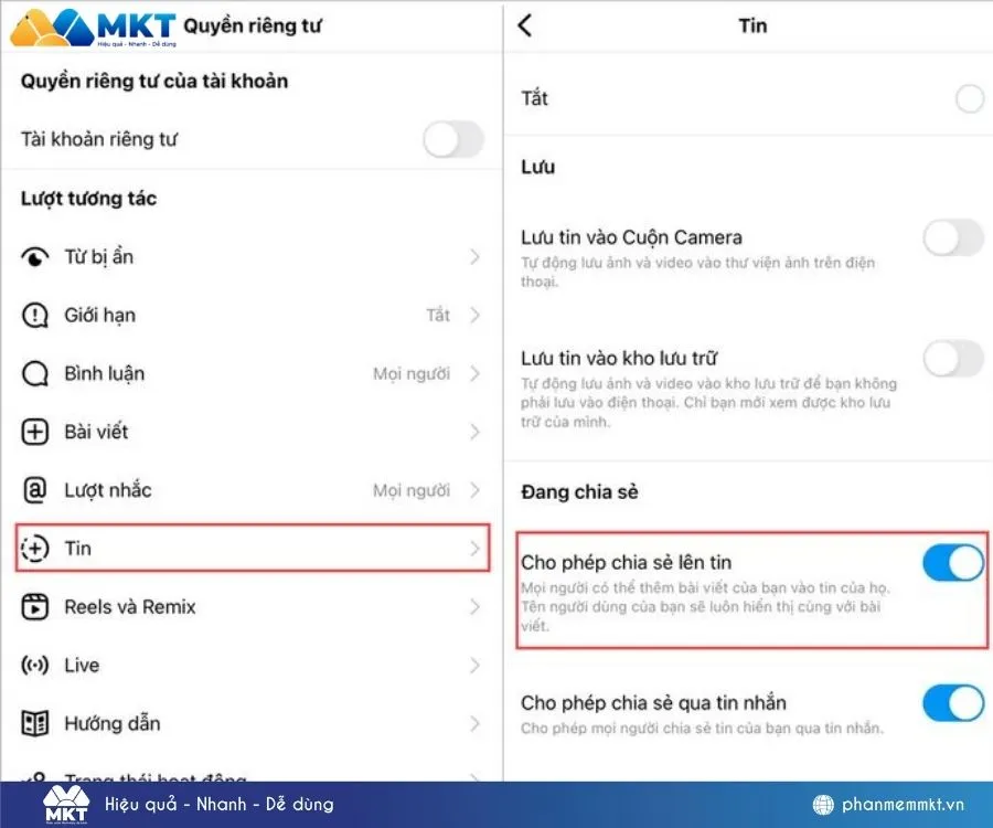 cách Reup story trên Instagram
