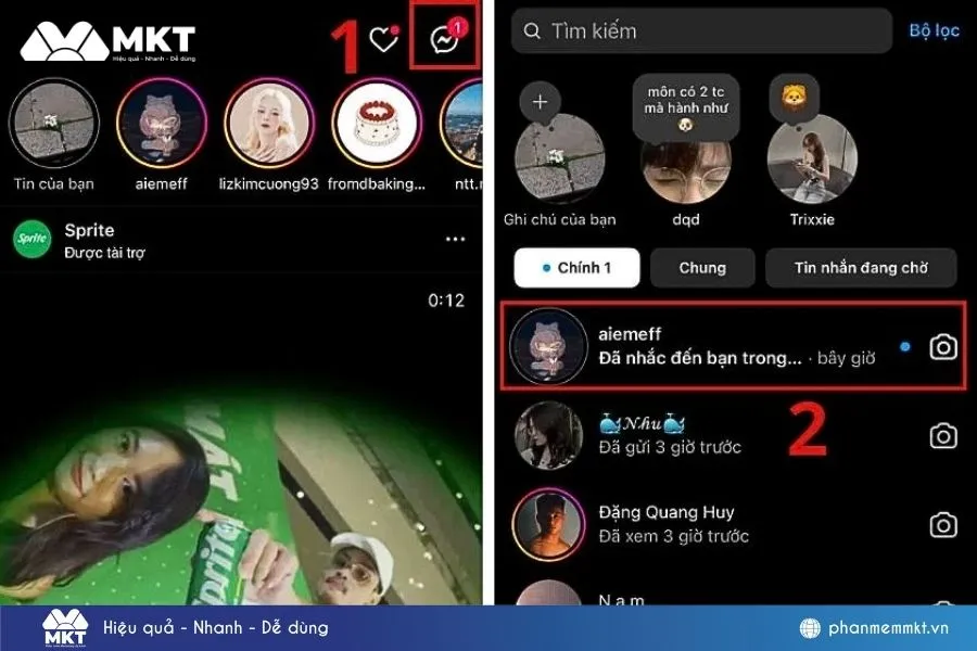 cách Reup story trên Instagram