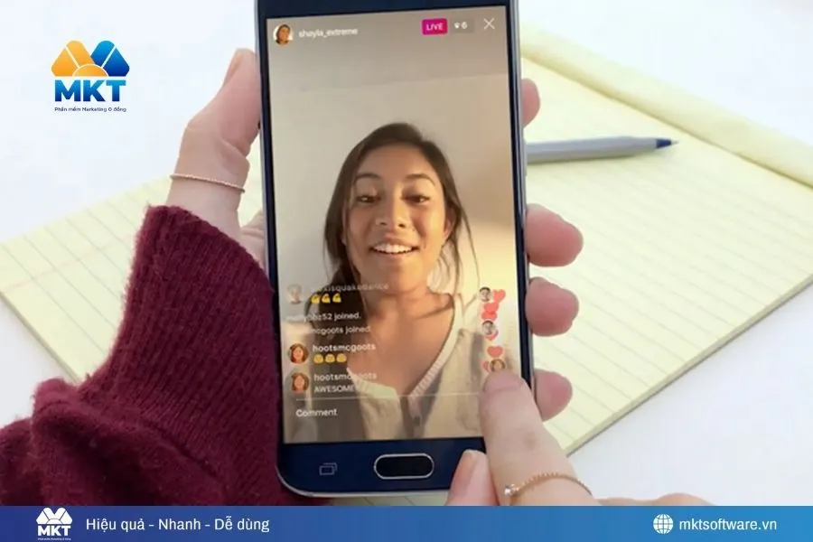 Lợi ích khi live stream trên Instagram