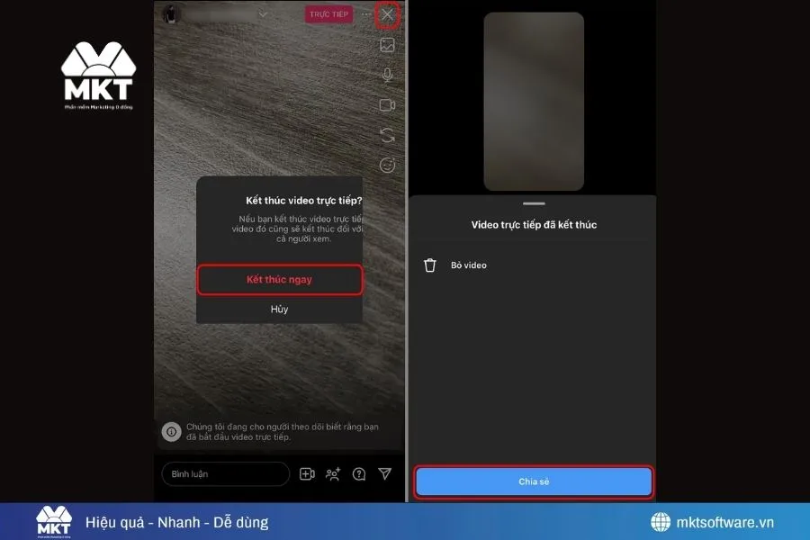 Cách live stream trên Instagram