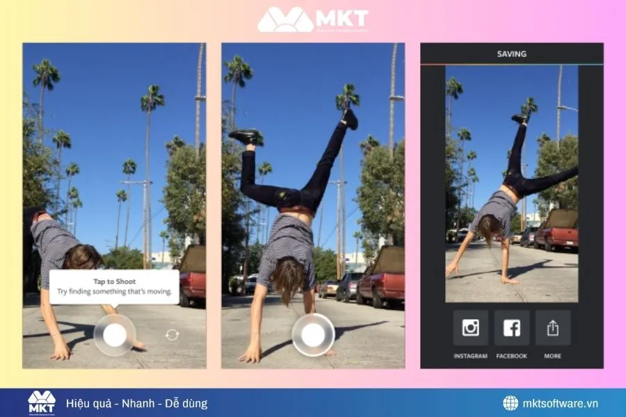 Hiệu ứng Boomerang là gì – chuyển động ngắn và lặp lại theo chu kì