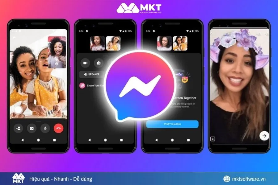 Cách call video trên Messenger có filter Instagram đẹp tự nhiên được mọi người ưa chuộng