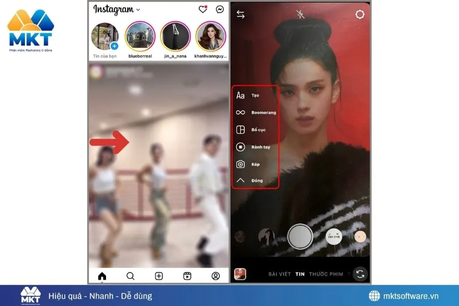 Cách Chụp Hình Trên Instagram