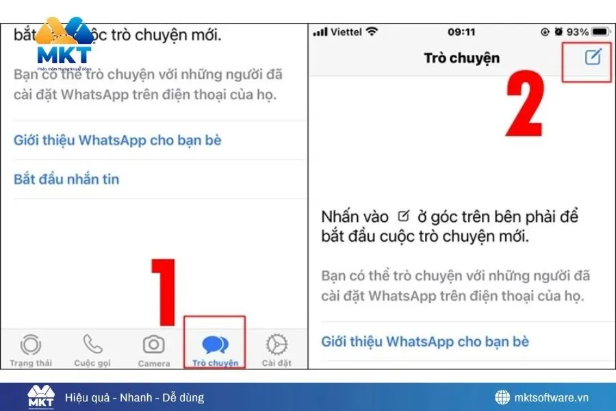 Kết bạn bằng cách lưu số điện thoại