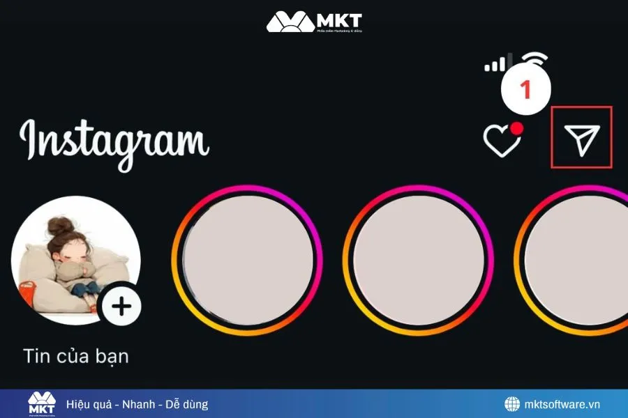 Mở tinh nhắn Mở tinh nhắn