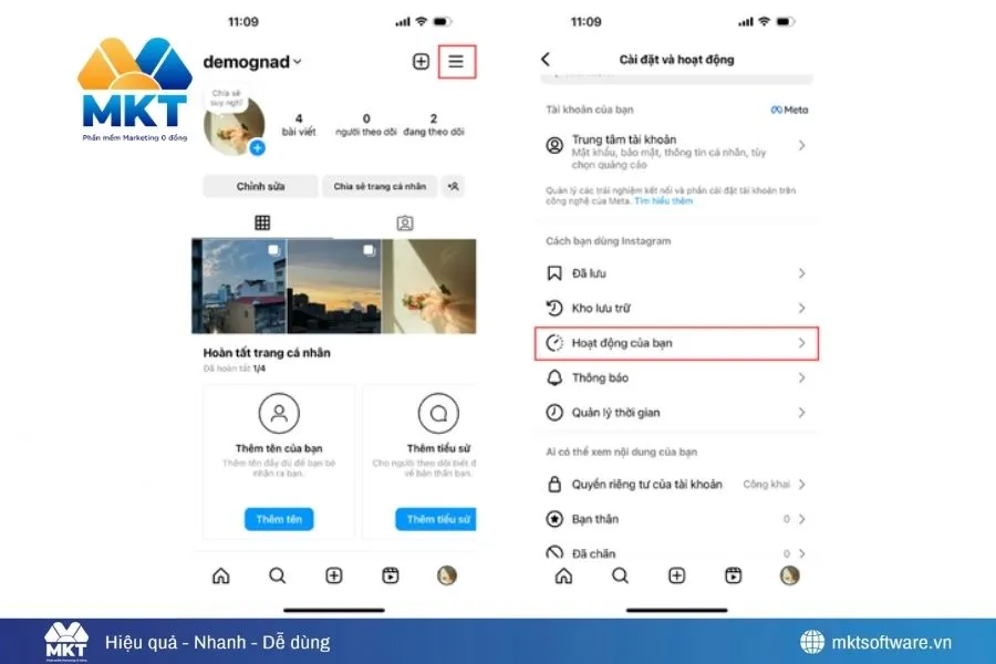 Cách thay đổi thứ tự ảnh trong bài viết Instagram