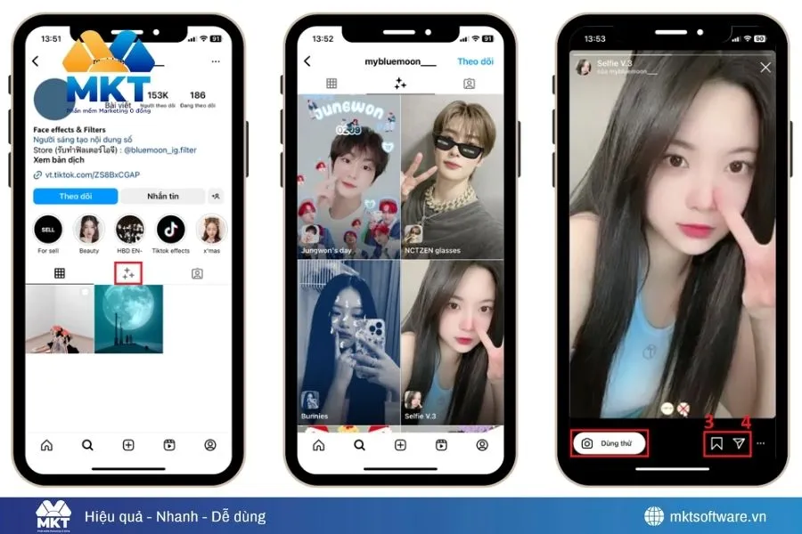 Cách tìm filter trên Instagram của người khác Cách tìm filter trên Instagram của người khác