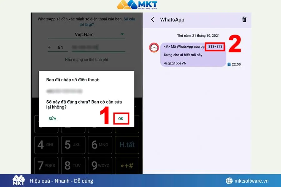 Nhập số điện thoại