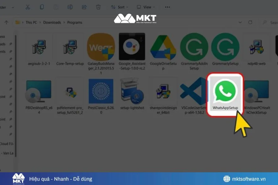 Truy cập thư mục đã tải xuống Truy cập thư mục đã tải xuống