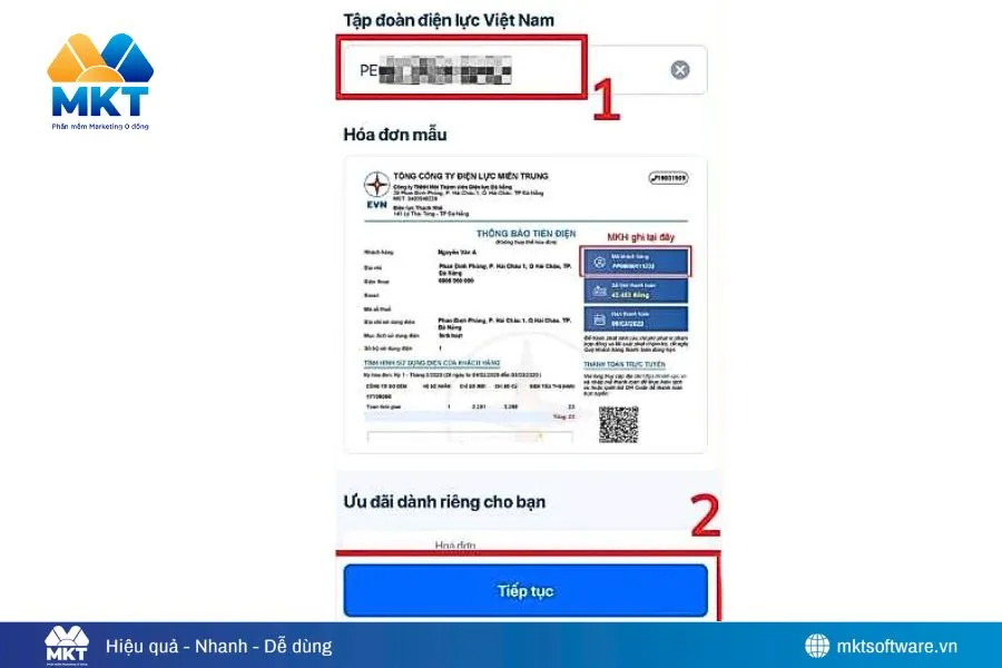 Thanh toán tiền điện trực tuyến qua Zalopay nhanh chóng