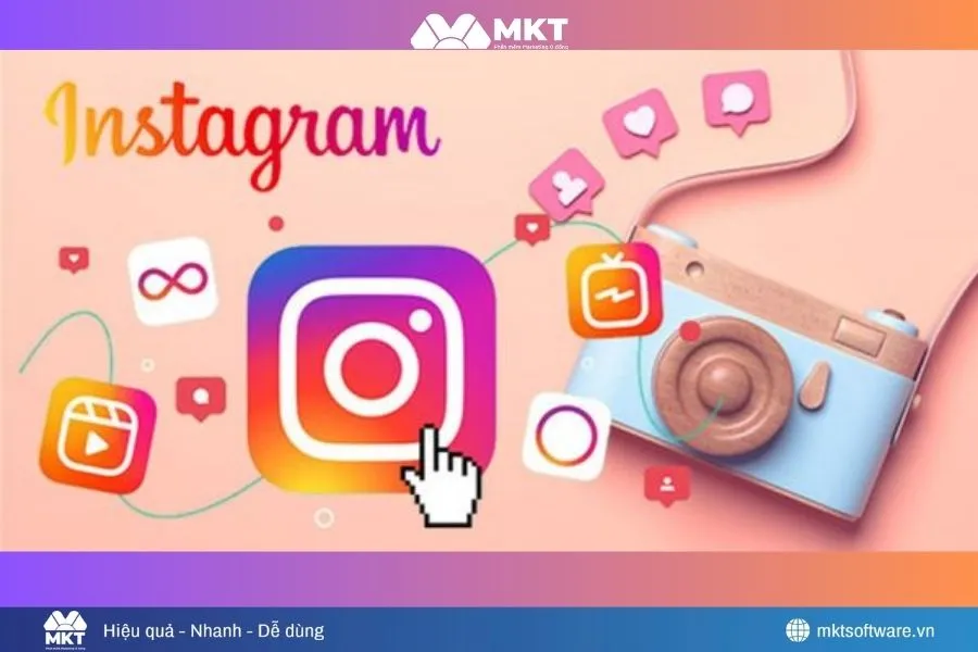 Seeding Instagram là các hoạt động Like, share, bình luận, follow tài khoản mục tiêu
