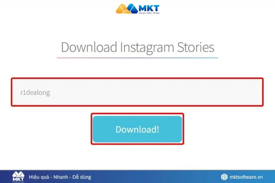 Truy cập profile của người có Story và copy link để dán vào website hỗ trợ