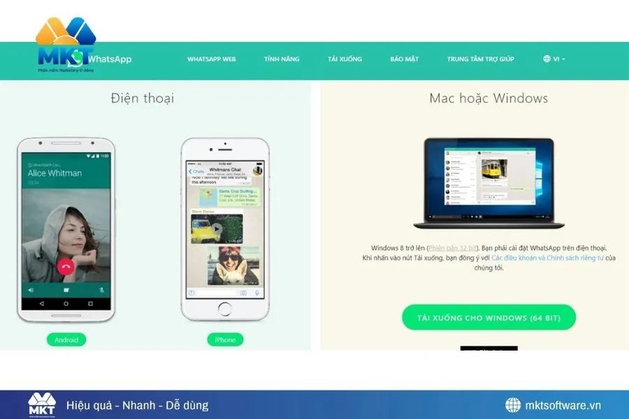 Cách tải WhatsApp cho máy tính Windows & macOS