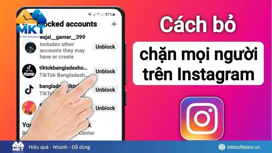 Cách Bỏ Chặn Instagram Nhanh Chóng 2026: Hướng Dẫn Chi Tiết Từ A-Z Cho Người Mới