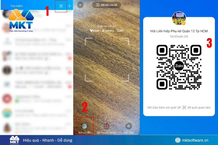 Quét QR từ ảnh đã lưu trong thư viện