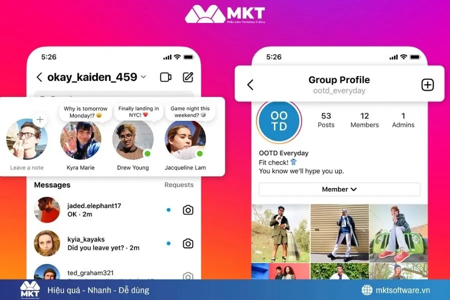Instagram viết tắt giúp bắt trend và dễ hòa nhập với giới trẻ hiện nay