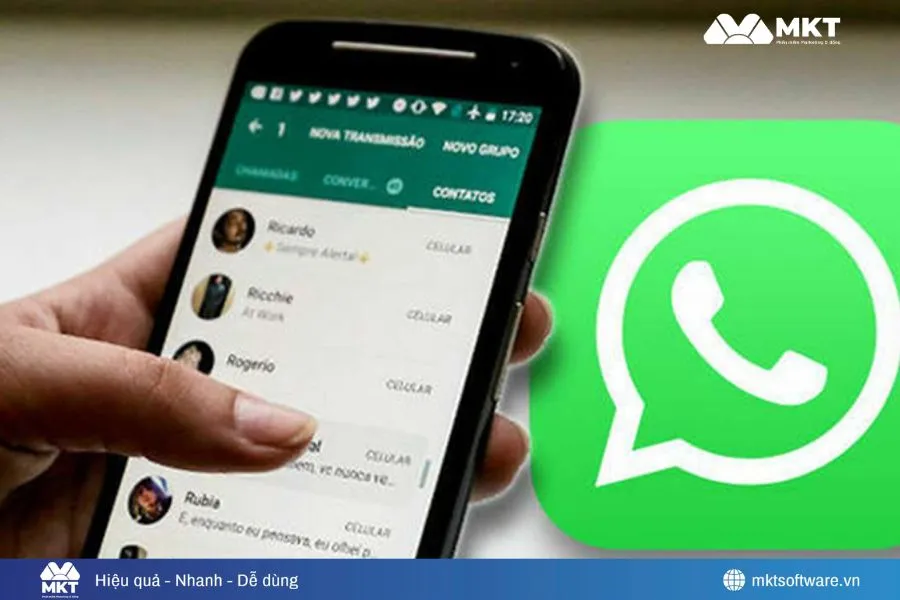 WhatsApp hội tụ tính năng nhắn tin, gọi video, share file, hình ảnh, video, vị trí