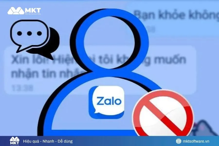 Chặn tin nhắn Zalo sẽ không thể nhận được tin nhắn