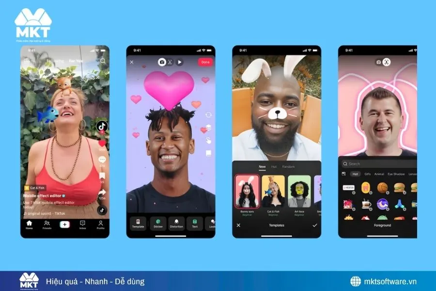 Filter TikTok giúp bạn đổi phong cách nhanh chóng mà không cần chỉnh sửa phức tạp.