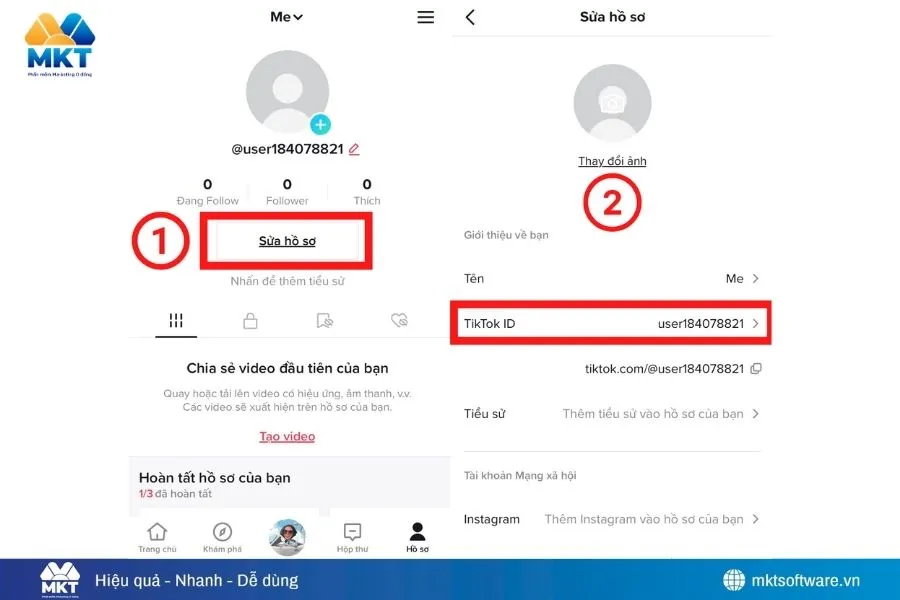Cách đổi username Tiktok (ID Tiktok) chuẩn nhất