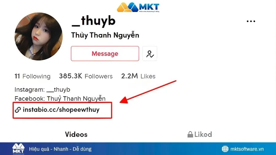 Cách Gắn Link Bio Trên TikTok Đơn Giản, Hiệu Quả Cho Cá Nhân & Doanh Nghiệp 