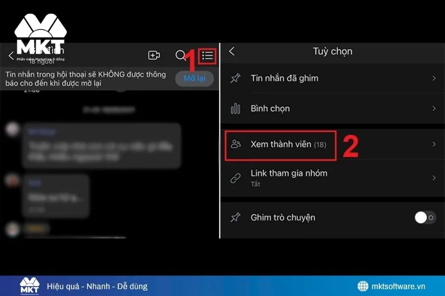 Tìm lại bạn bè đã xoá trên Zalo thông qua nhóm chat chung