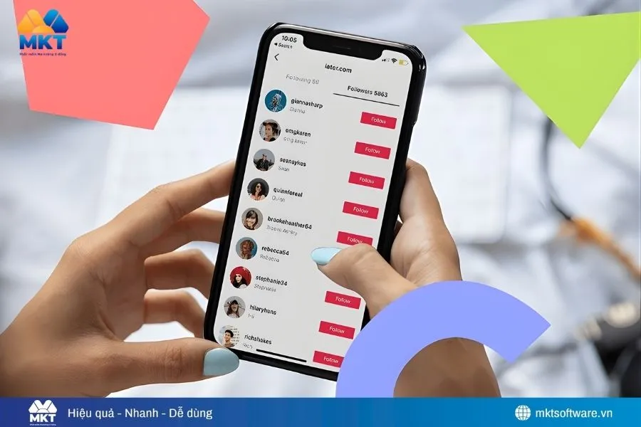 Follow chéo và xây dựng cộng đồng cùng chủ đề