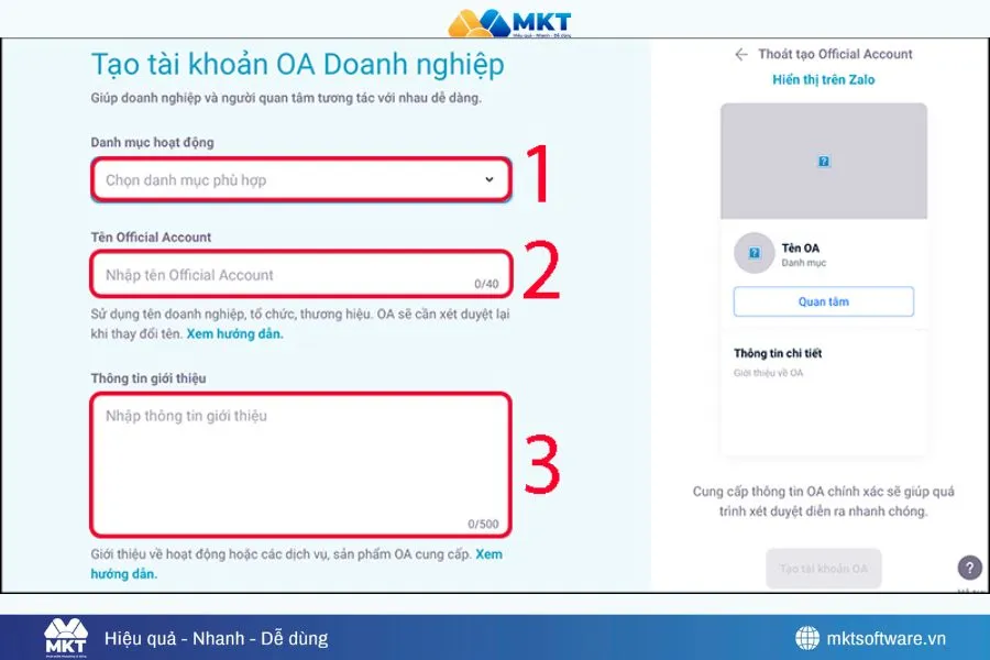 Cập nhật thông tin