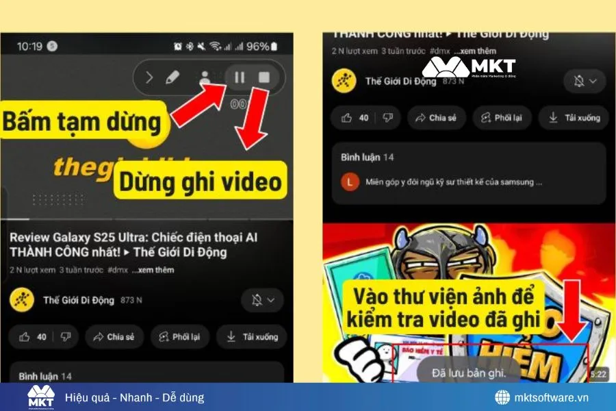 Hình ảnh điện thoại trong quá trình ghi âm Hình ảnh điện thoại trong quá trình ghi âm