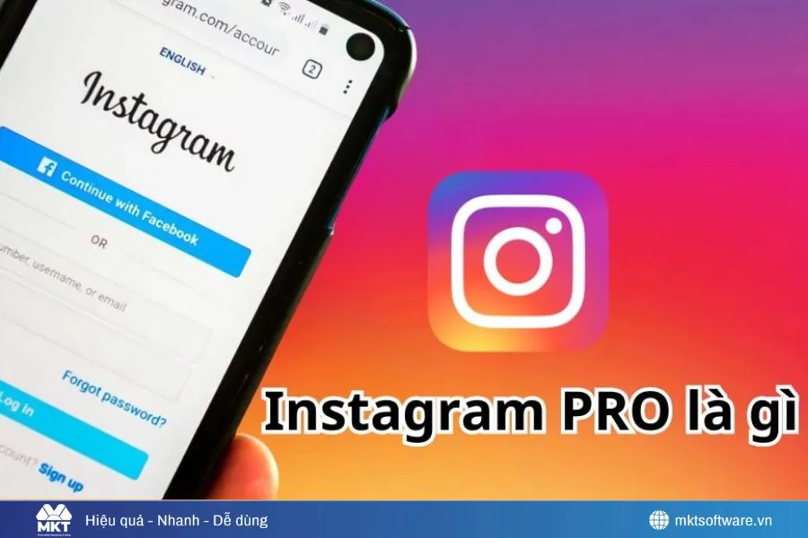 Instagram Pro là tài khoản chuyên nghiệp để bạn dễ dàng truy cập các tính năng nâng cao