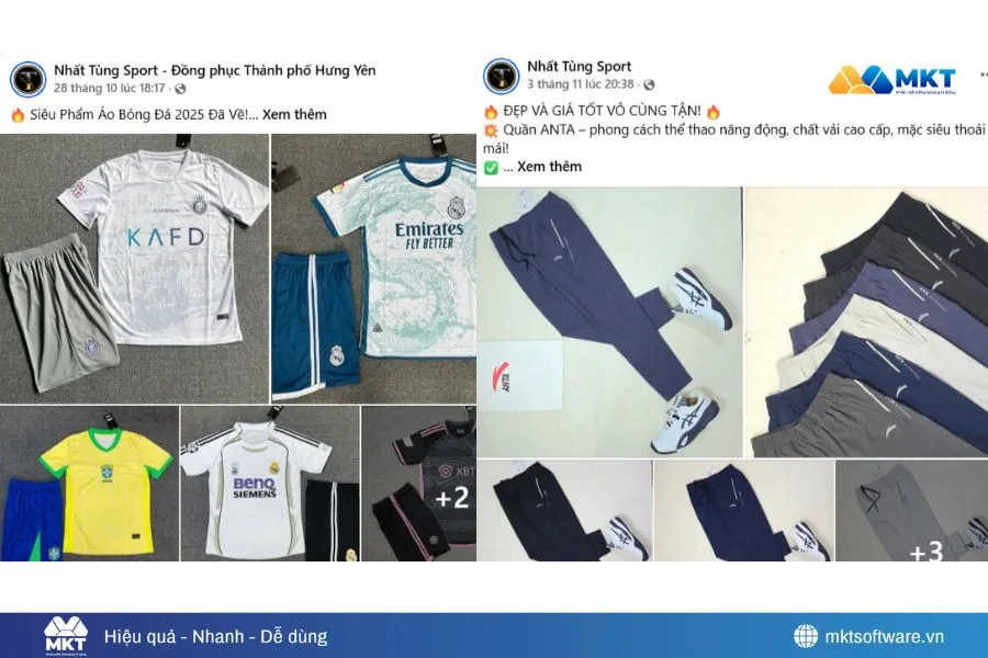 Cách Nhất Tùng Sport Tăng X3 Khách Hàng Online Nhờ Tự Động Hóa Facebook Với Phần Mềm MKT