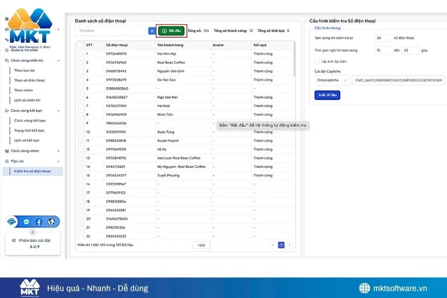 Kiểm tra số điện thoại có sử dụng Zalo hay không?
