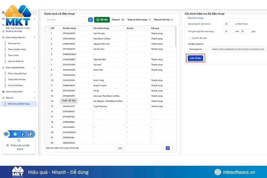 Kiểm tra số điện thoại có sử dụng Zalo hay không?