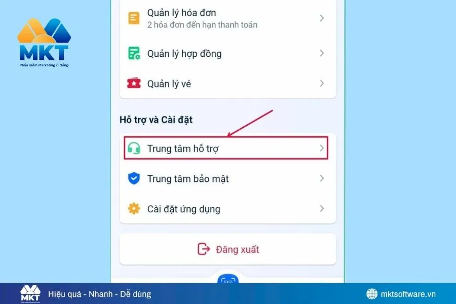 Nhắn tin trực tiếp trên ứng dụng ZaloPay