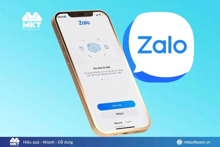 Đảm bảo bạn đã có tài khoản Zalo để thuận tiện khi quét mã zalo trên máy tính